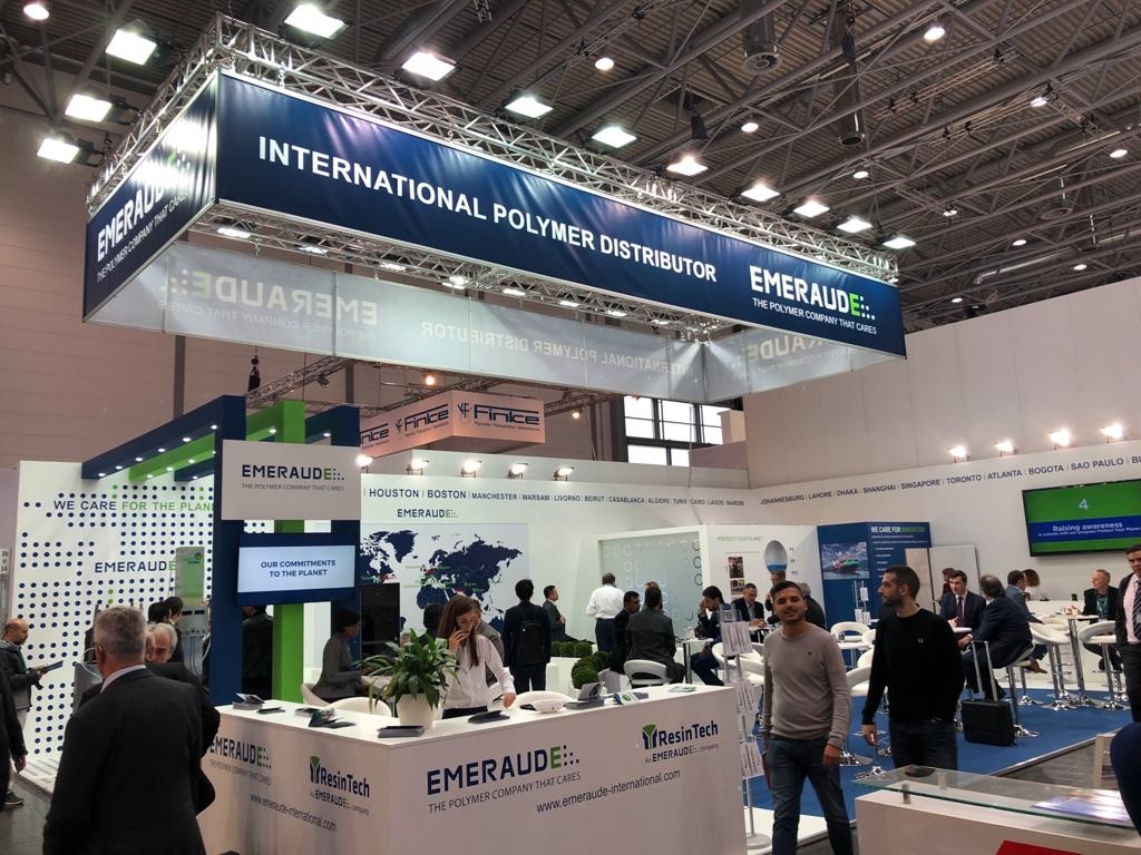 The Emeraude team participates in the largest plastic exhibition